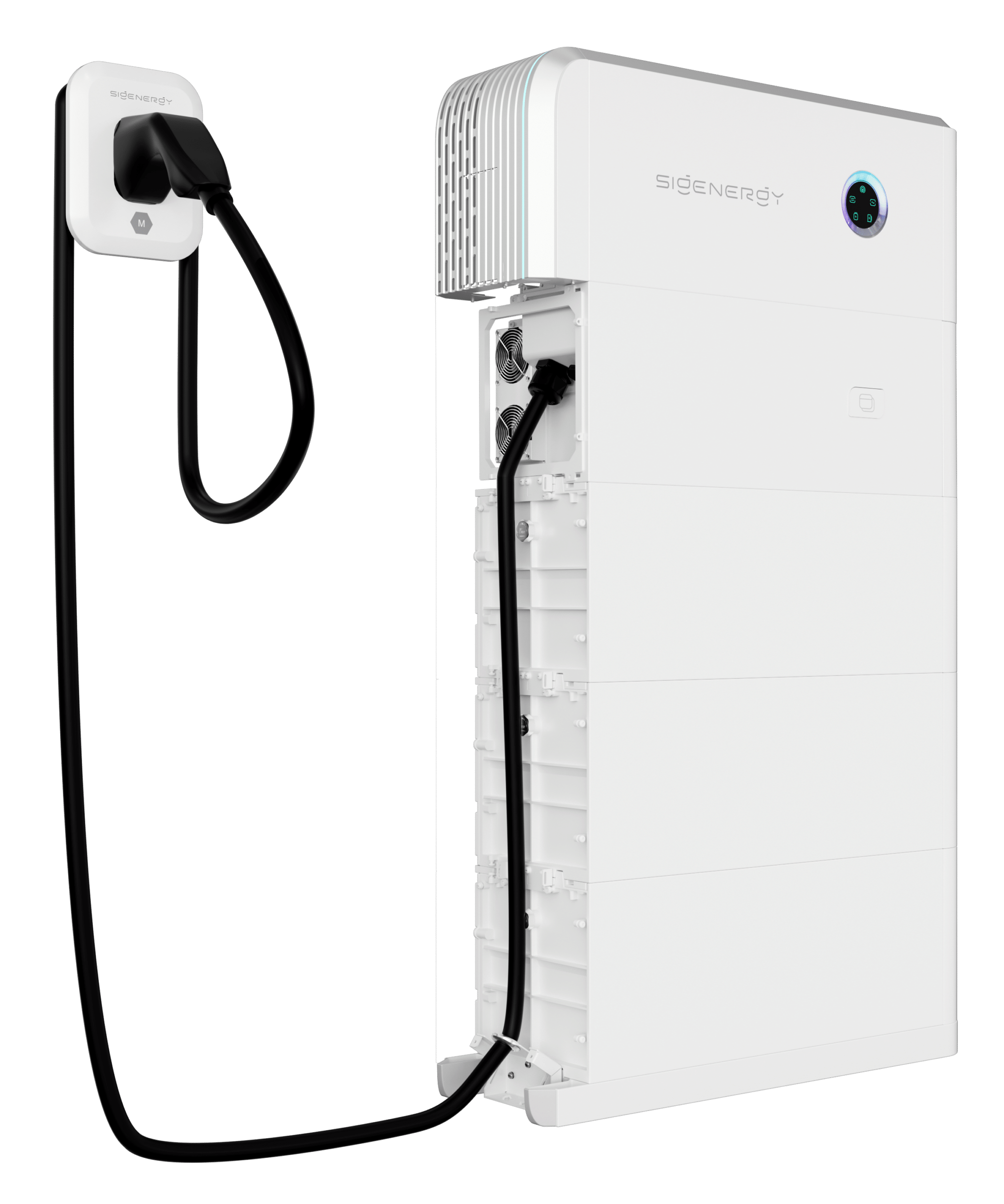 sigen ev dc charging module left transparent cable (1+1+2)